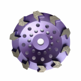 Diamond cup wheel grinding disc